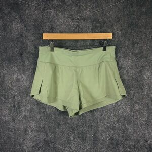 Olive Green Women's Athletic Shorts